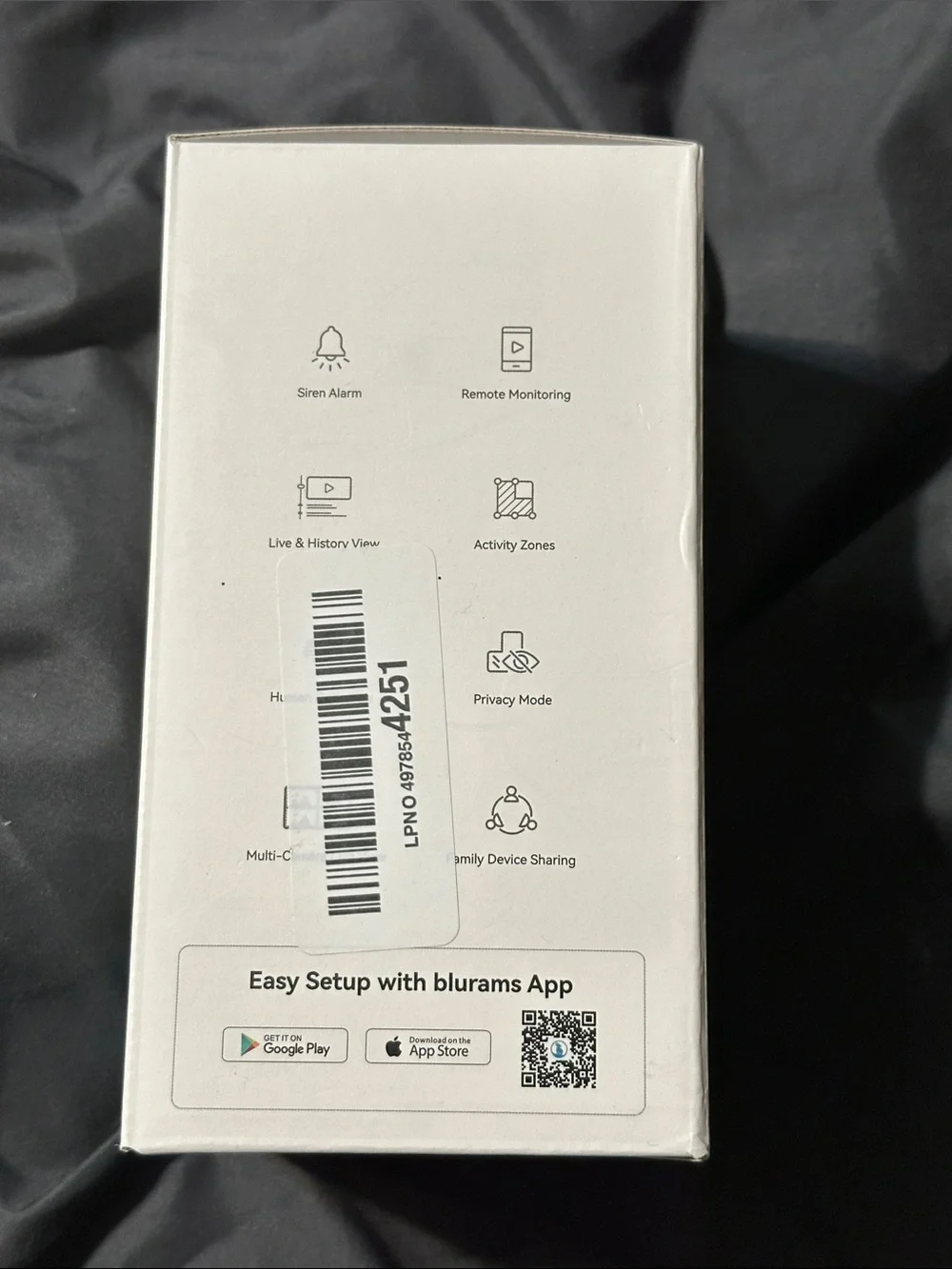 blurams Indoor Security Camera - White